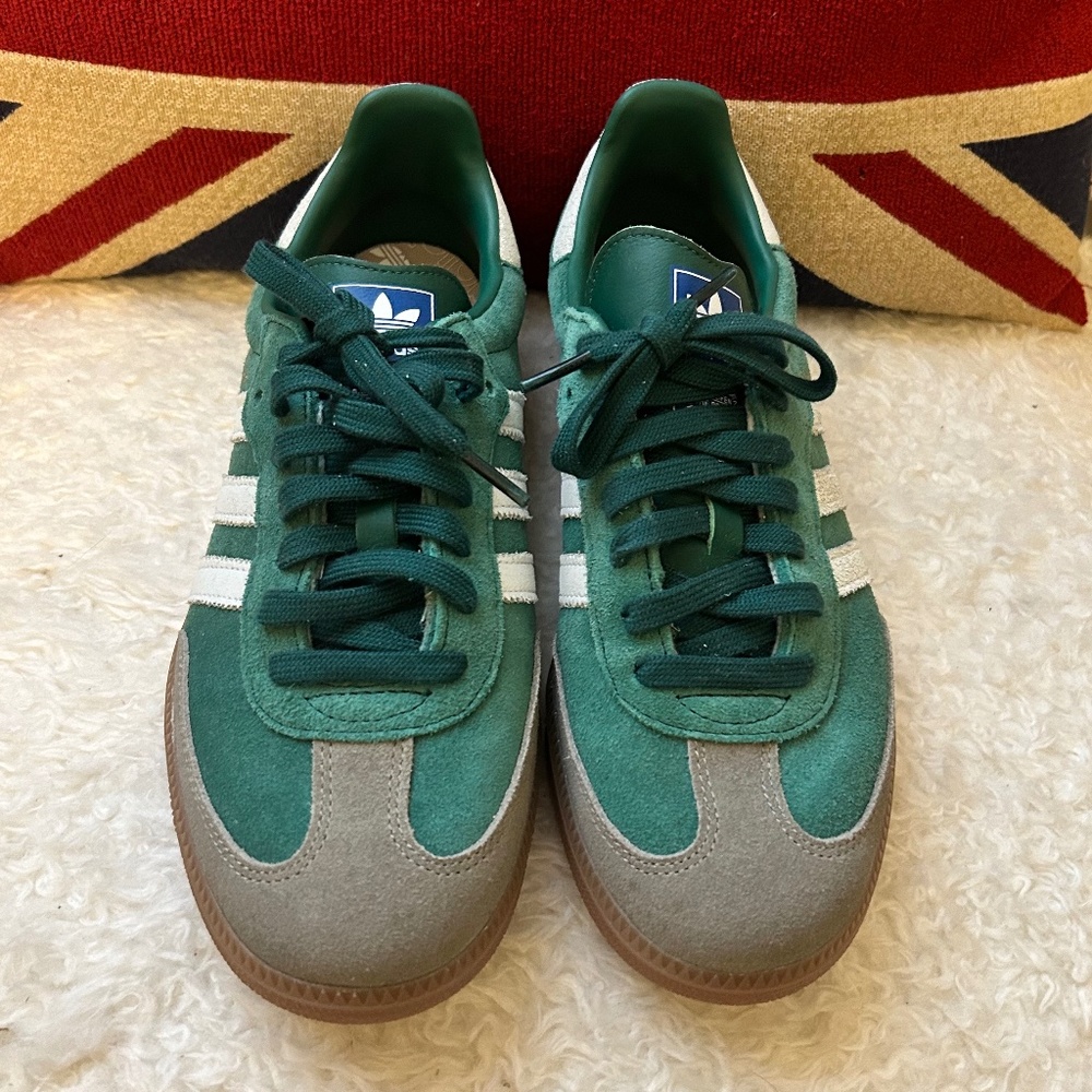 Adidas Samba Originals Shoes - Collegiate Green Size - M 10 / W 11